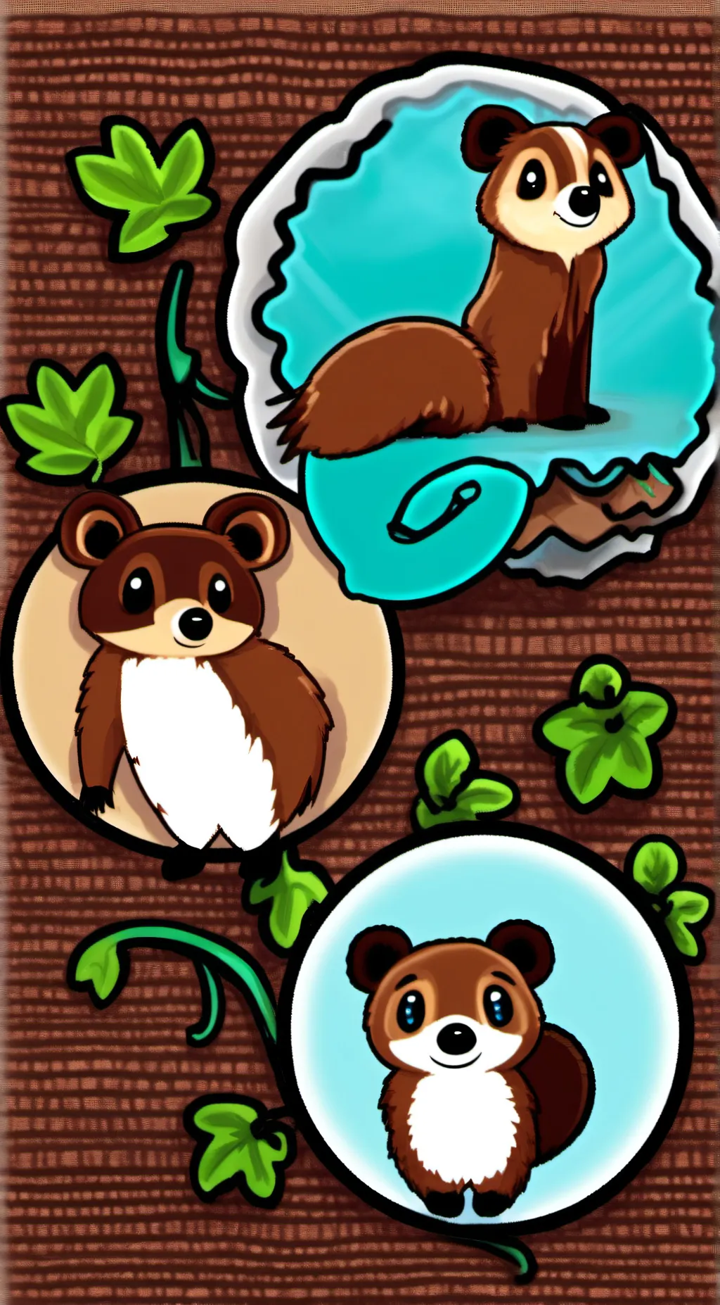 ai character: Tommy & Timmy Nook background