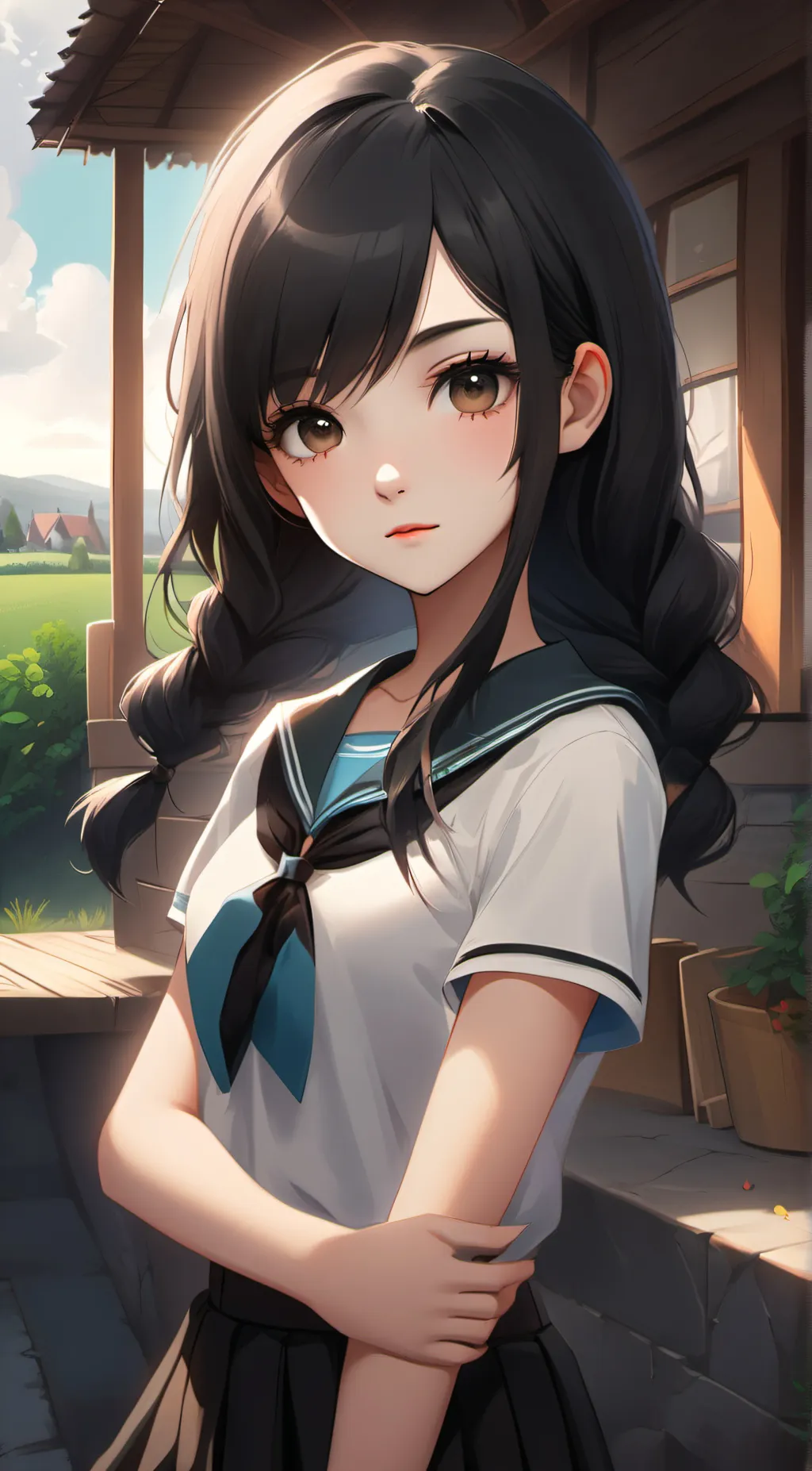 ai character: Olivia  background