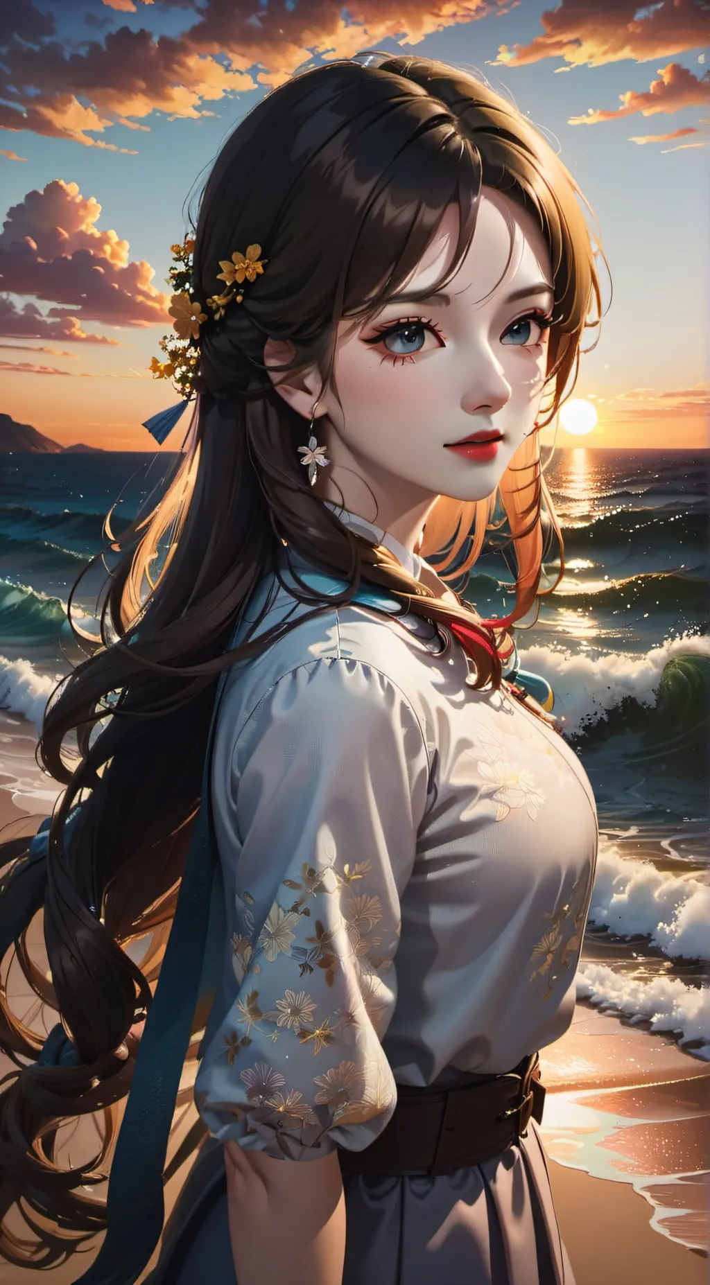 ai character: Hannah Wilson  background