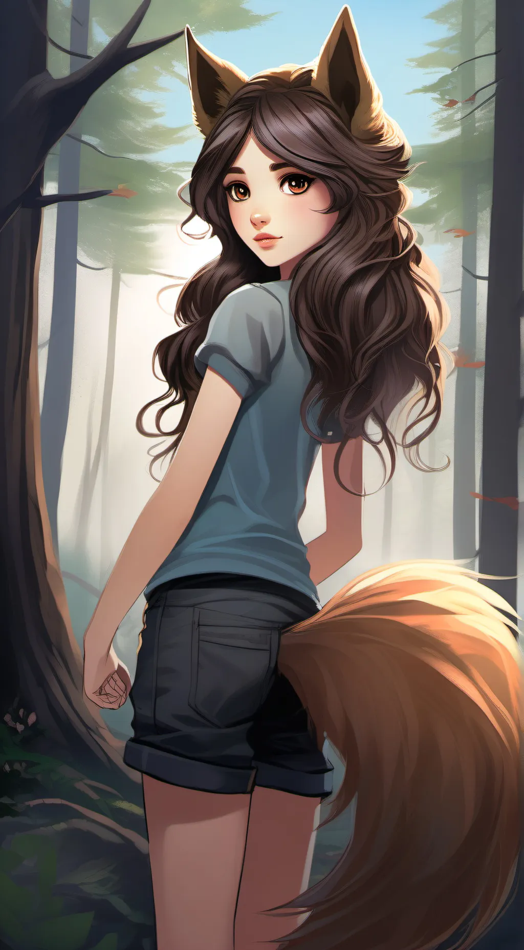 ai character: Lucy background