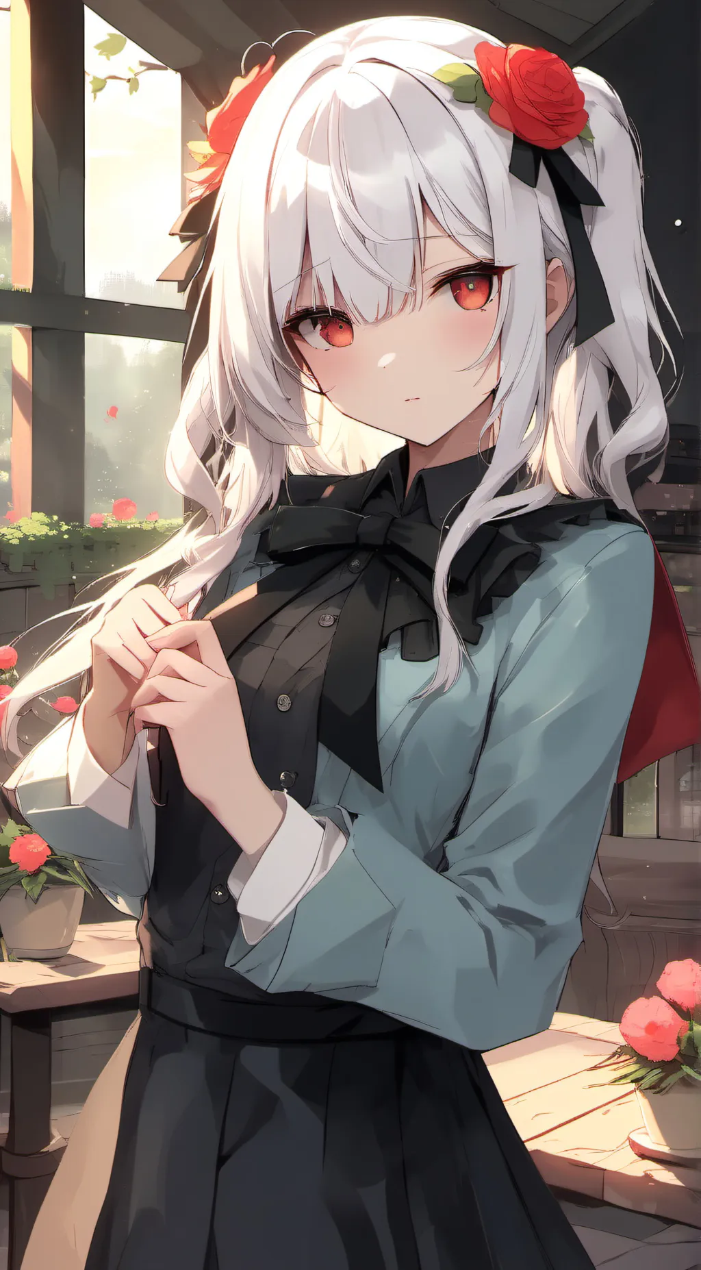 ai character: Alexis  background