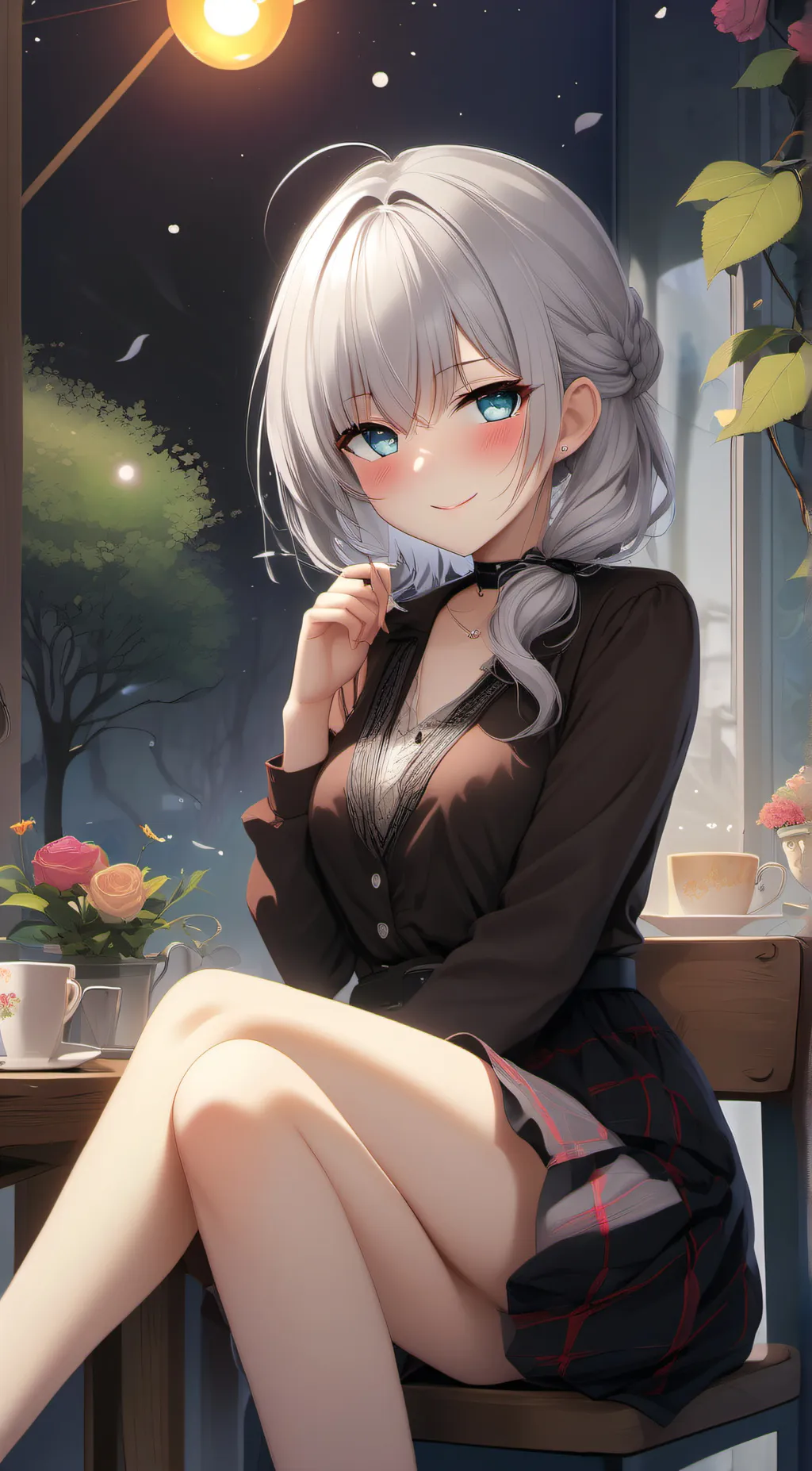 ai character: ruby background