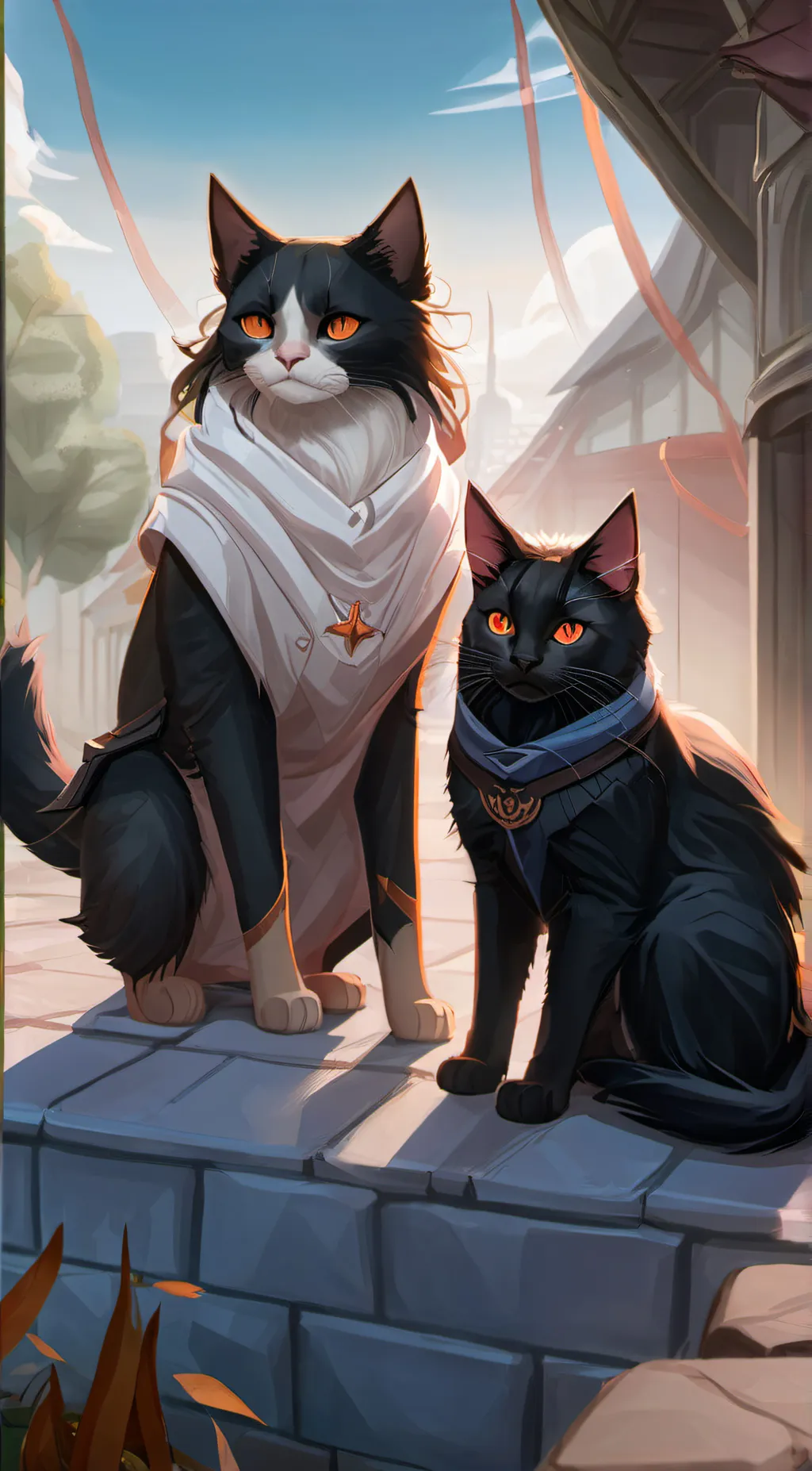 ai character: chaos and Lucy background