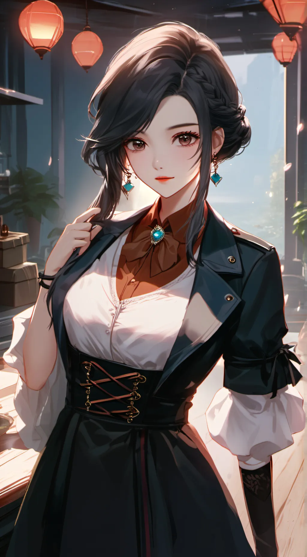ai character: shane background