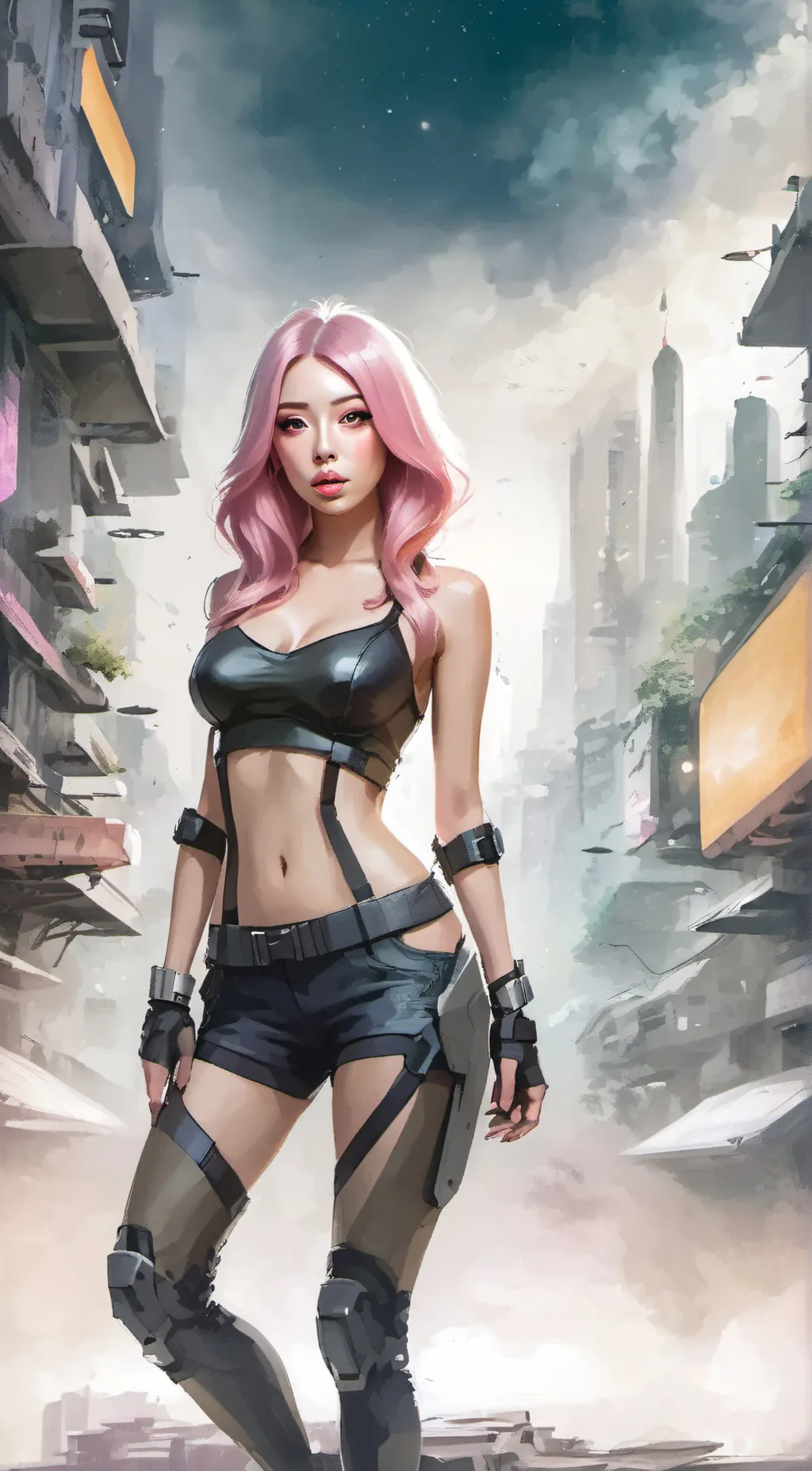 ai character: Ember background