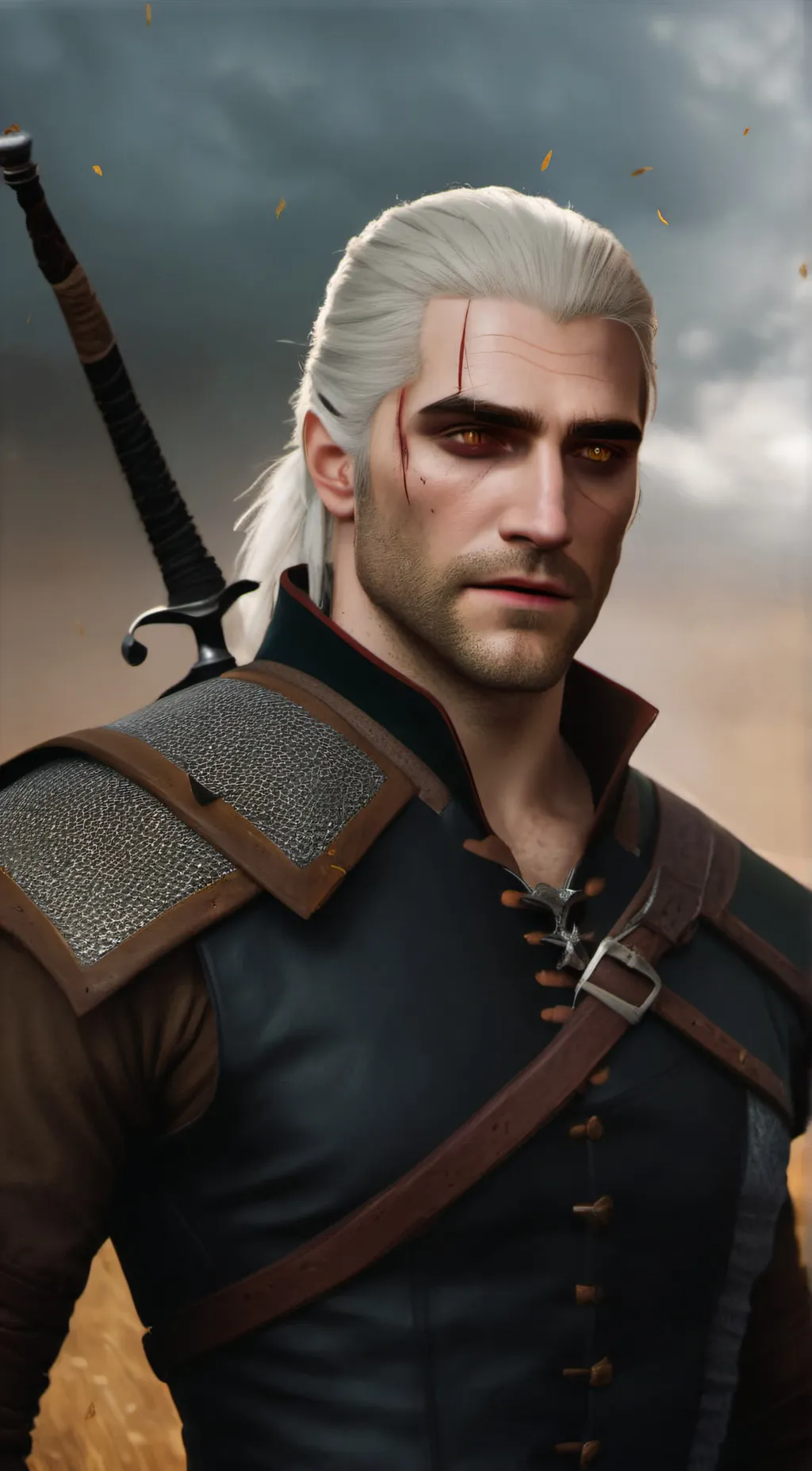 ai character: Geralt Of Rivia background