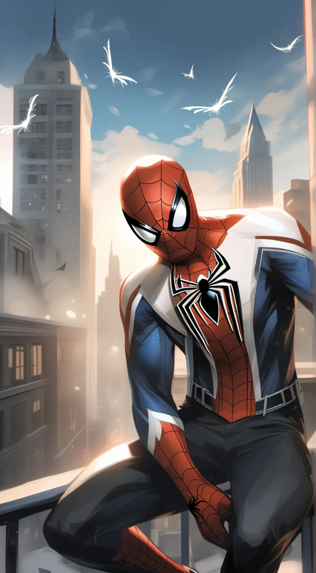 ai character: Spider-Man background