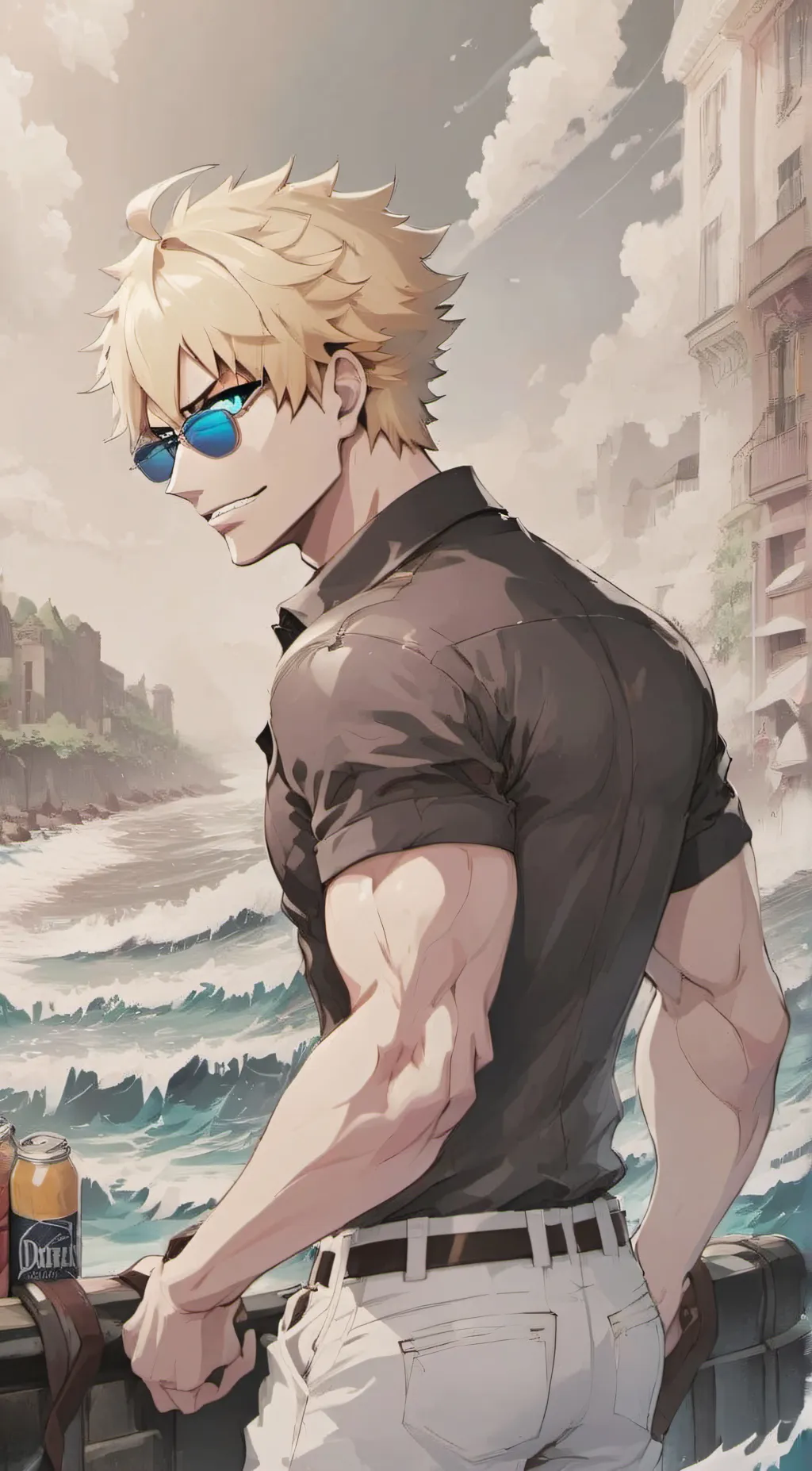 ai character: bakugao background