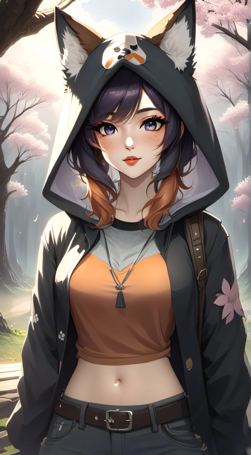 ai character: ✰ ÇH4RLĪ ✰ background