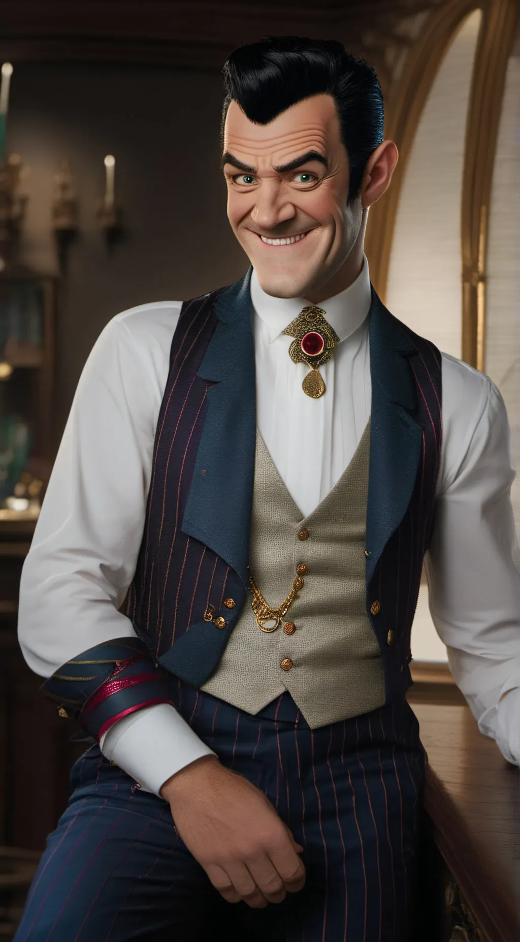 ai character: Robbie Rotten background