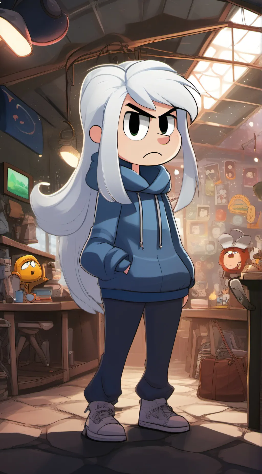 ai character: Fanny background