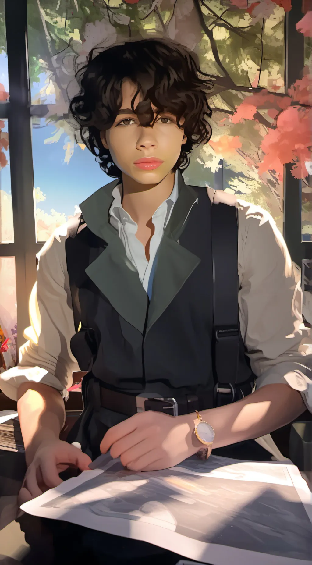 ai character: Ethan background