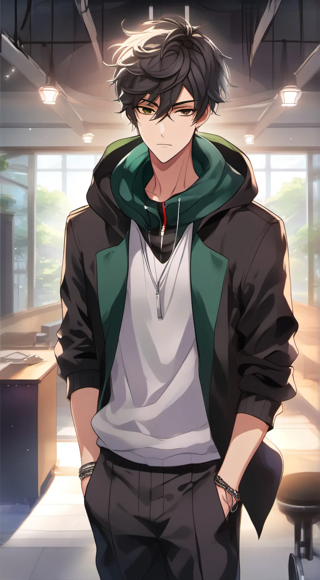 ai character: Luke background