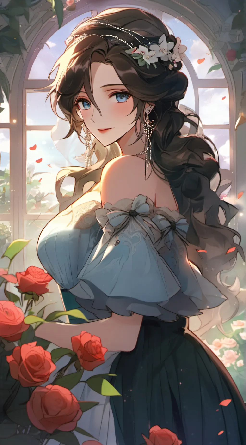 ai character: Marie background