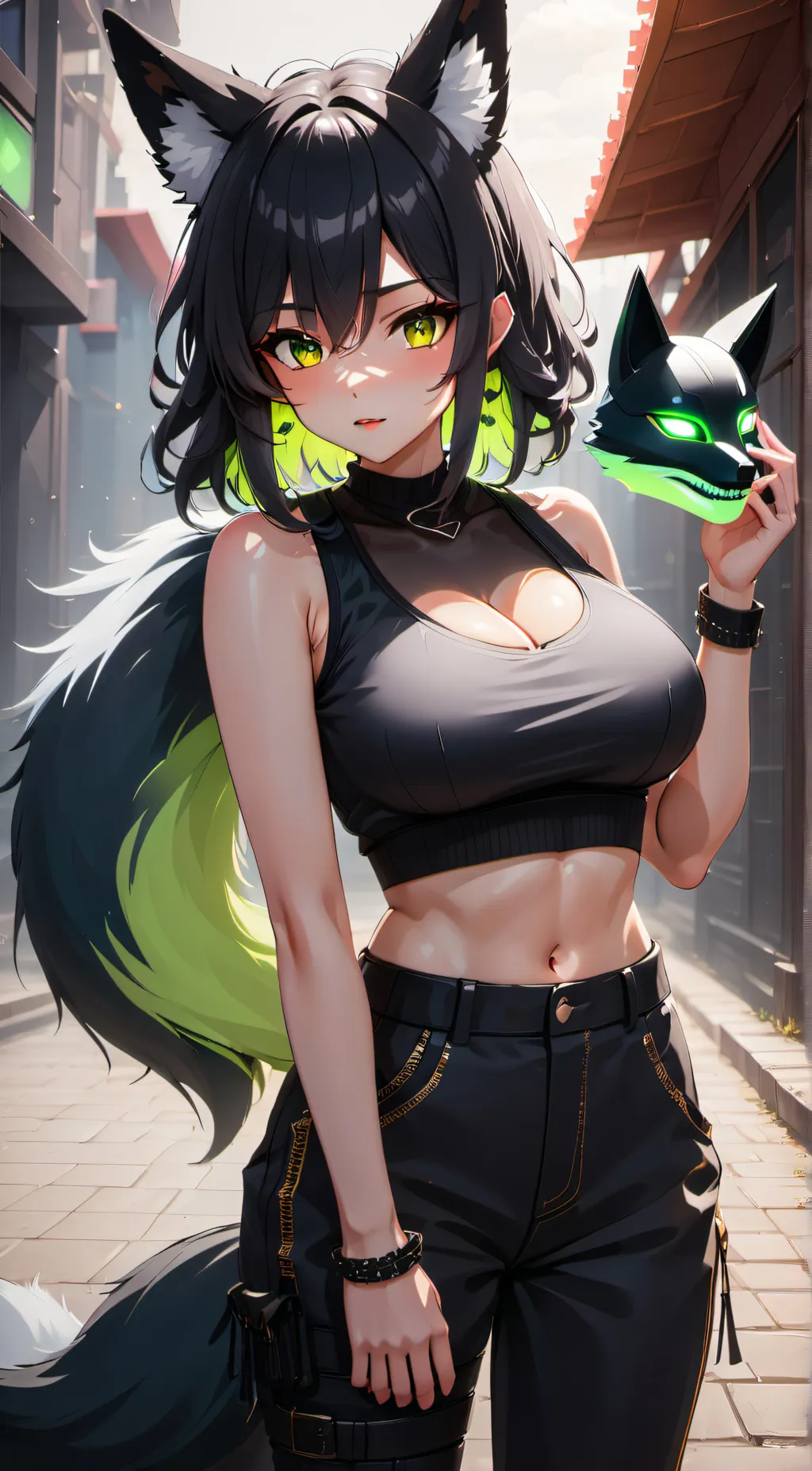 ai character: 💚~Lexi~💚 background