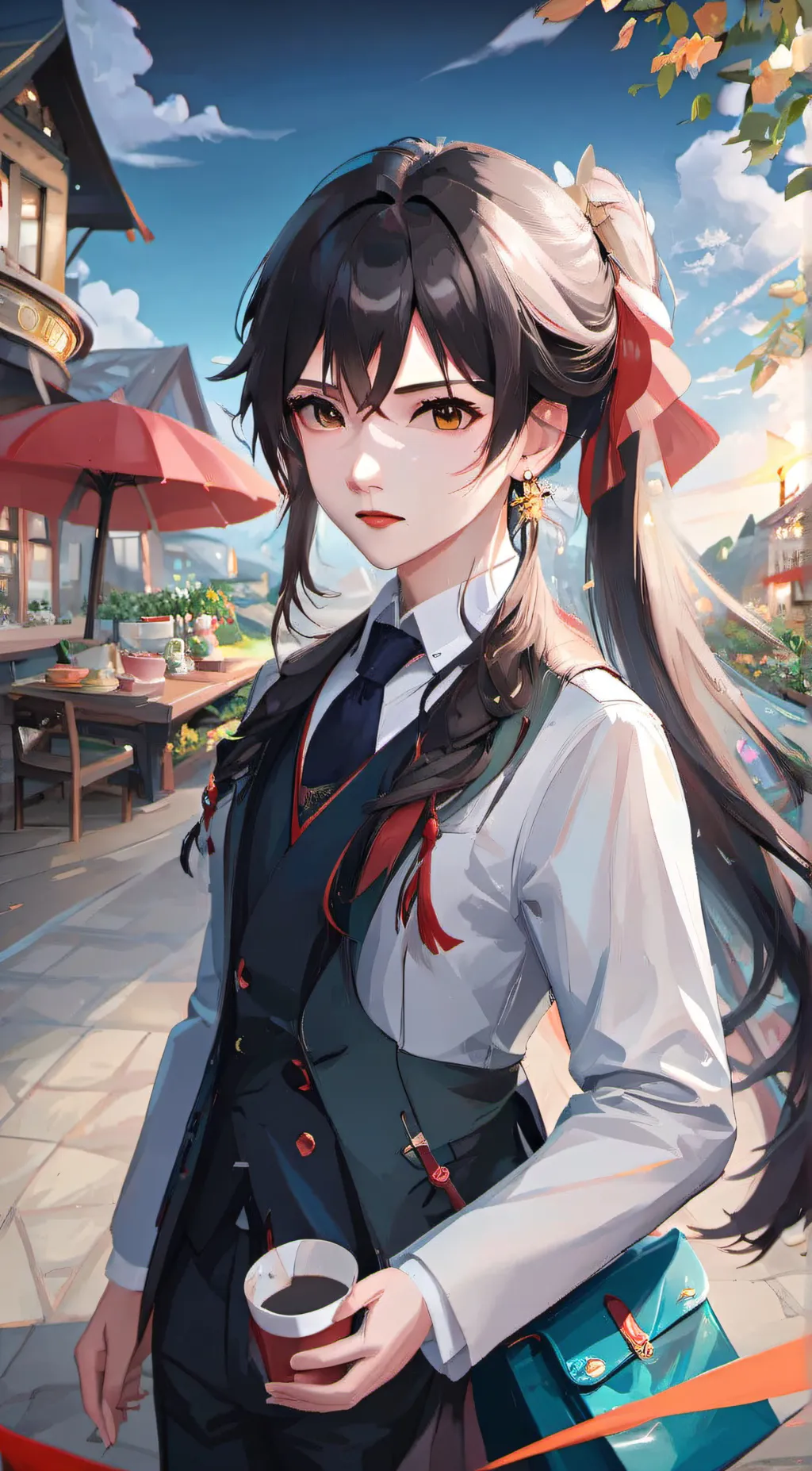 ai character: katherine shane background