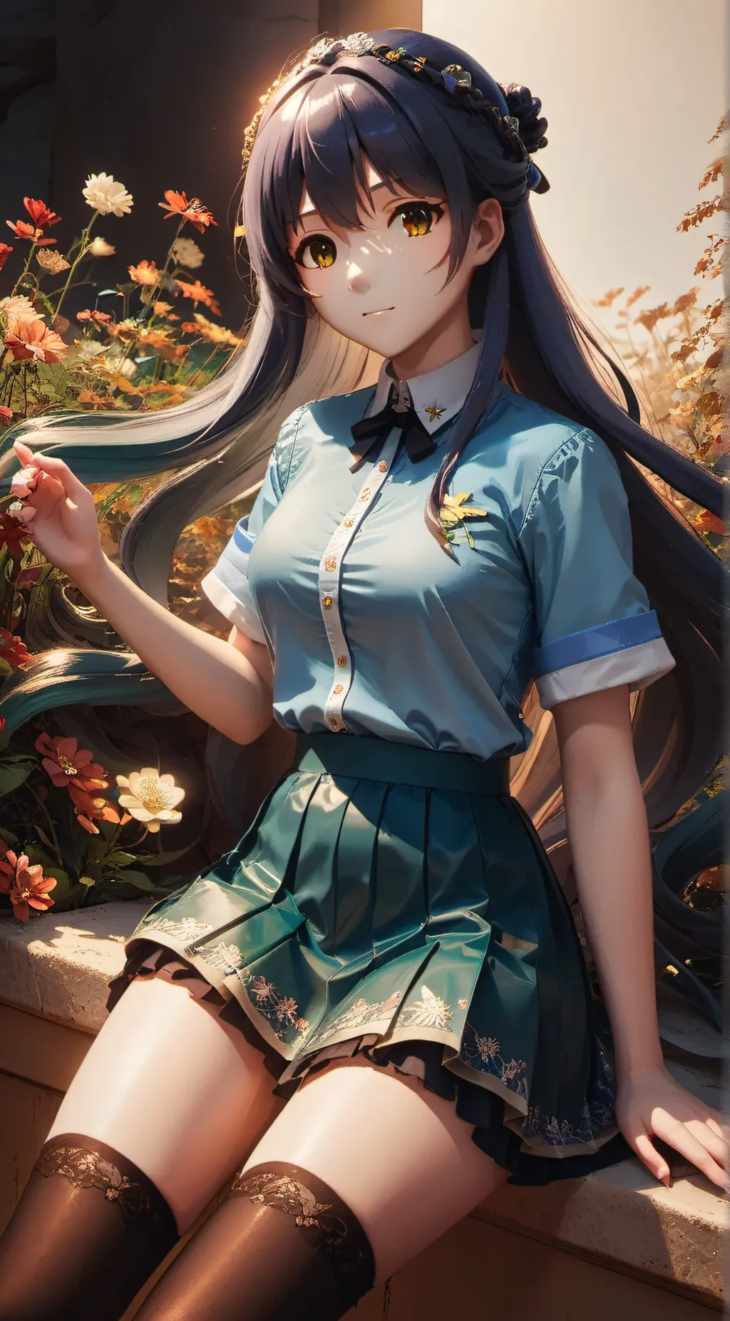 ai character: 滴·马克莱因 background