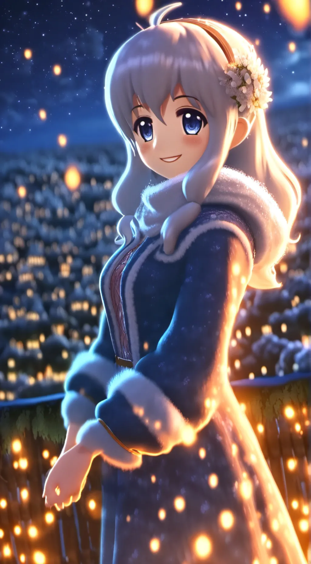 Talkie AI - Chat with Snow lady