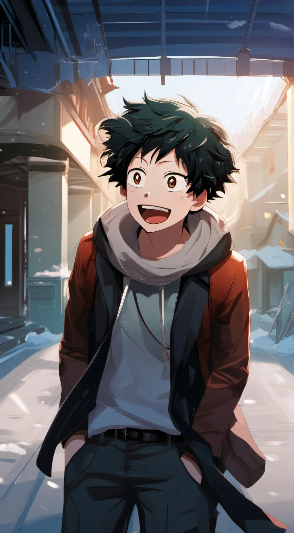 ai character: deku-_- background