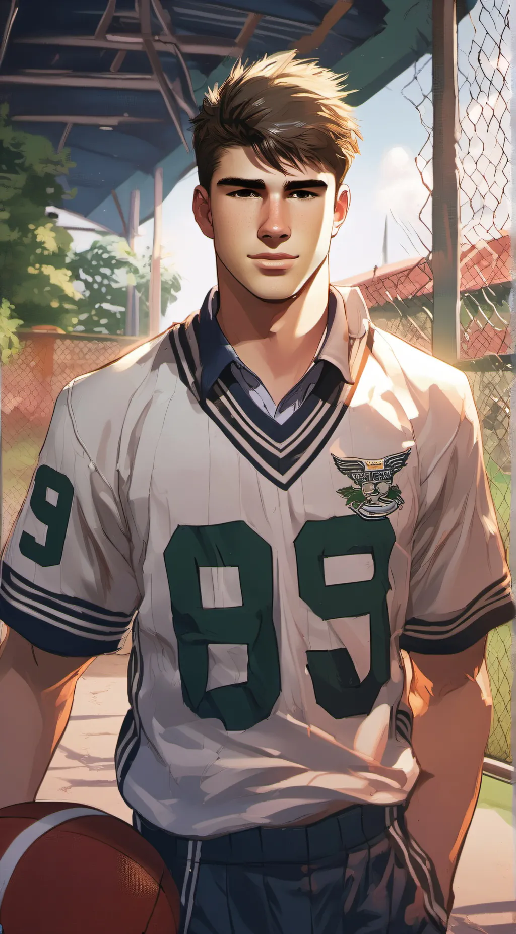 ai character: Kieran background