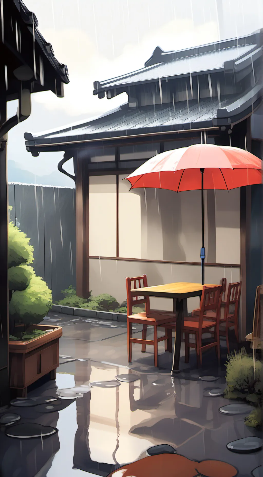ai character: role play game background