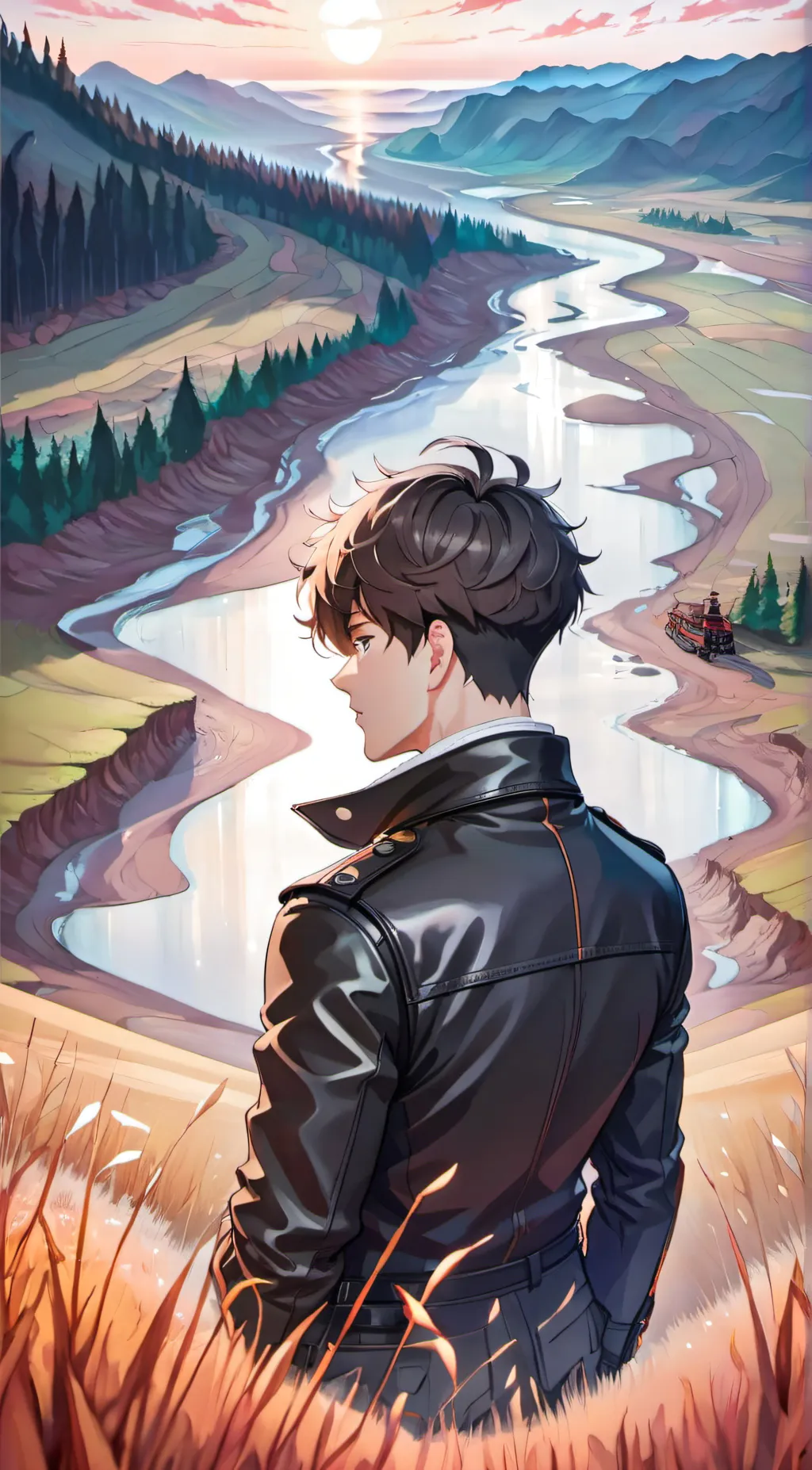 ai character: Heartstopper background