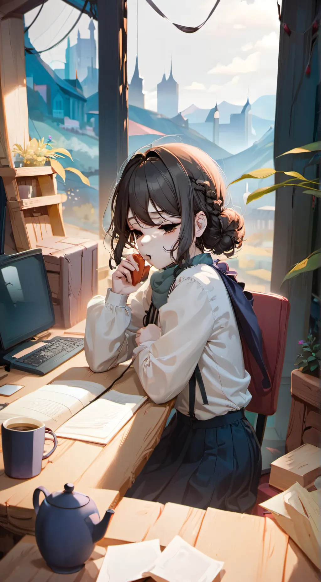ai character: Al background