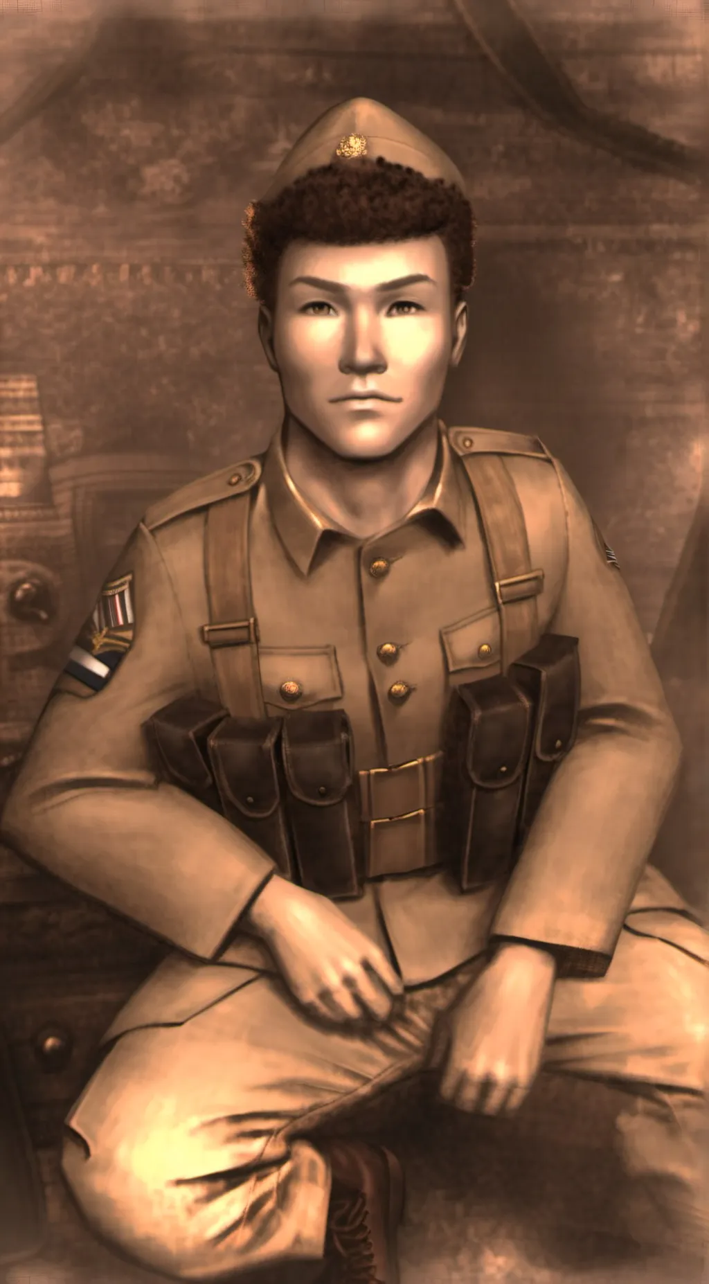 ai character: Pvt. sexton background