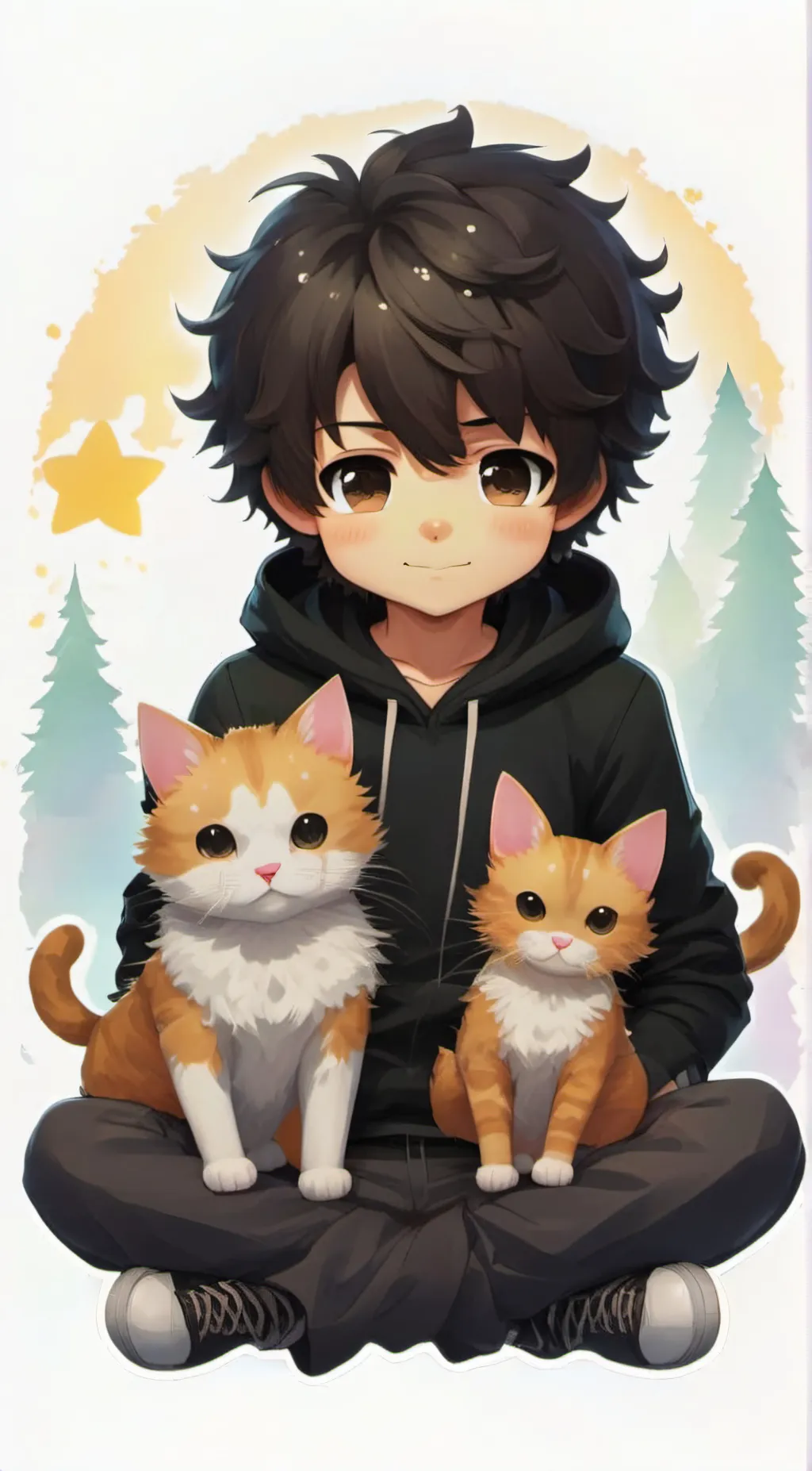 ai character: Luke background