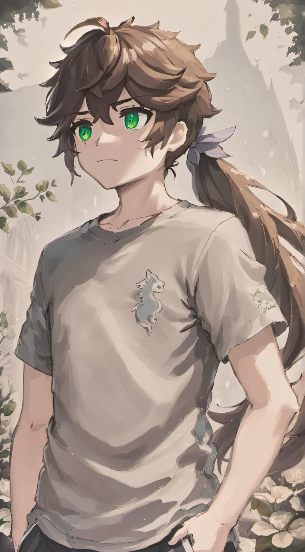 ai character: Fred background