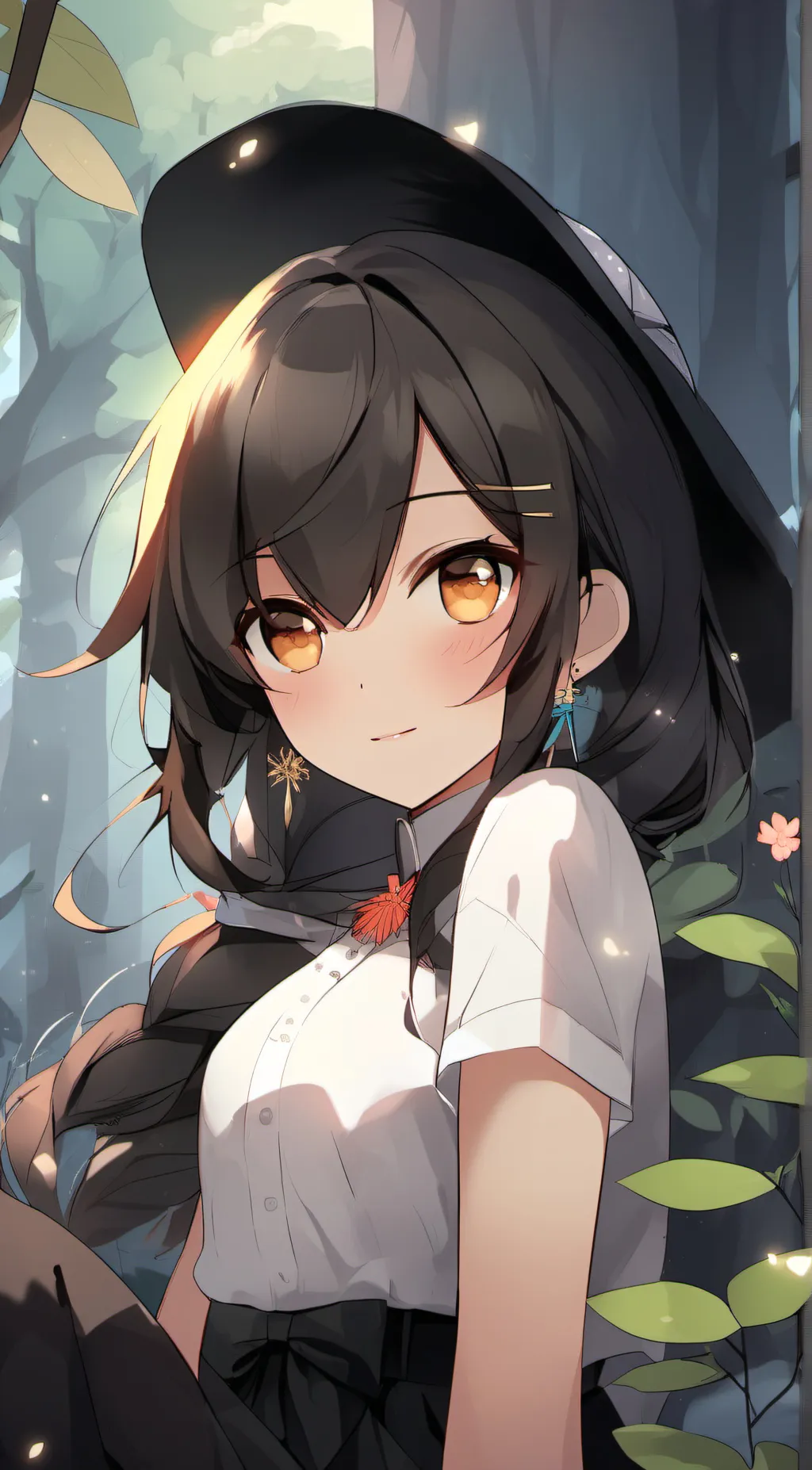 ai character: Alicia  background