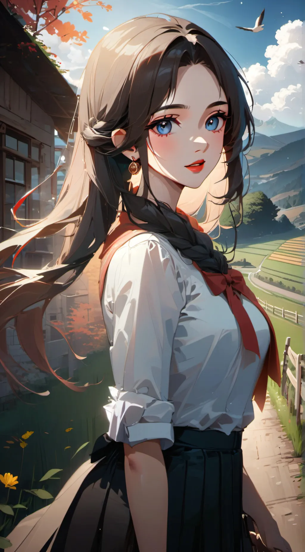 ai character: marie background