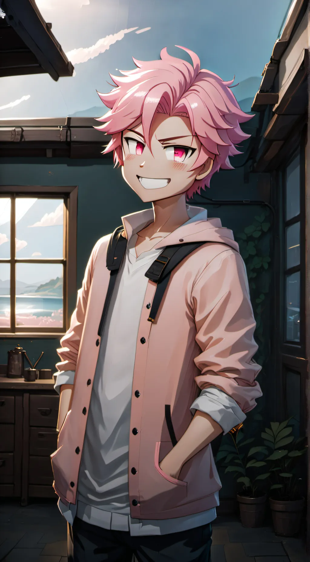 ai character: Zachary (zach) background