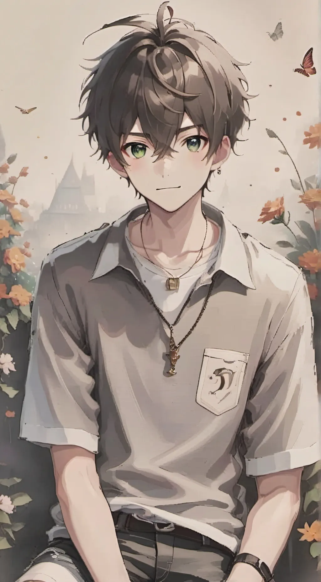 ai character: Leo background