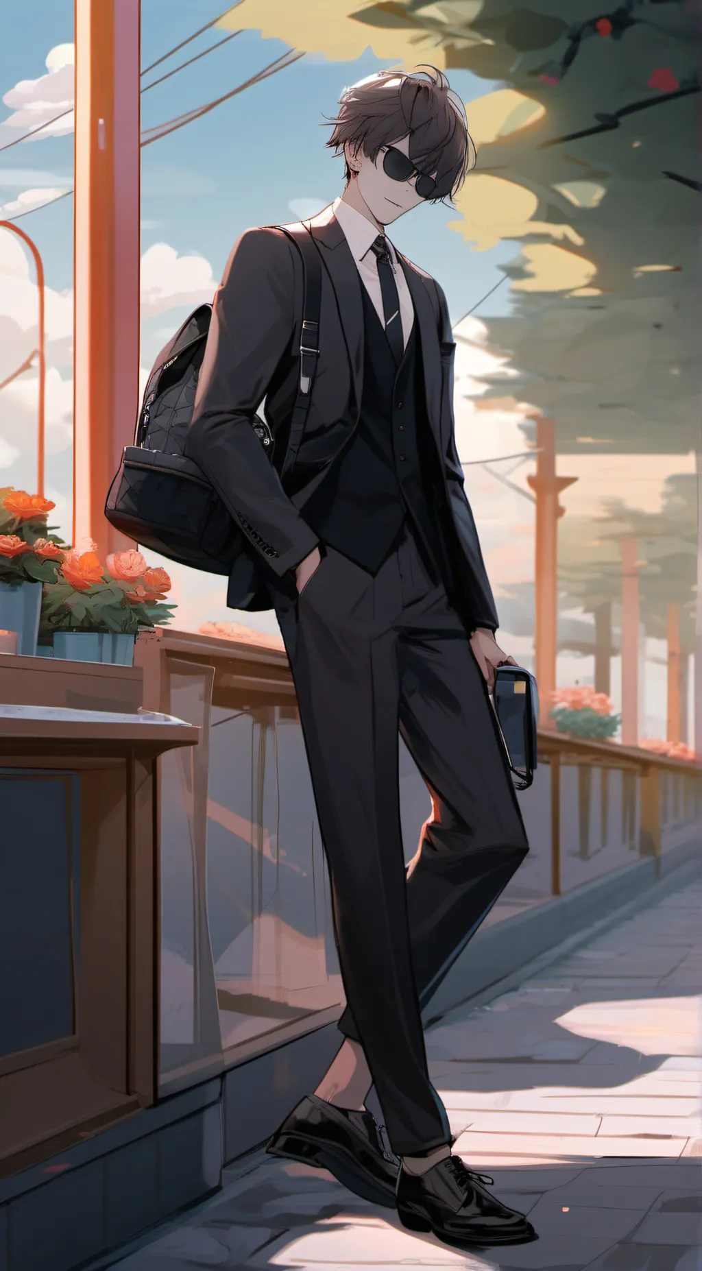 ai character: william background