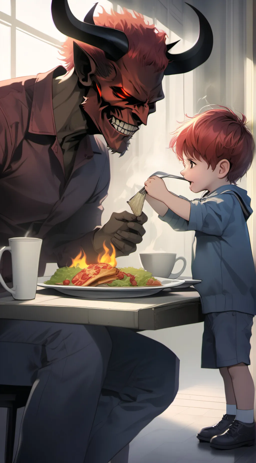 ai character: creg background