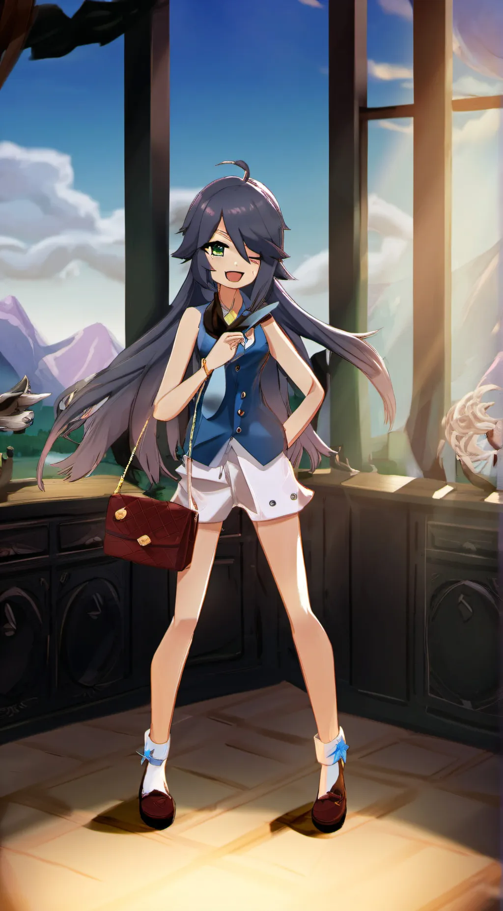 ai character: the krew background