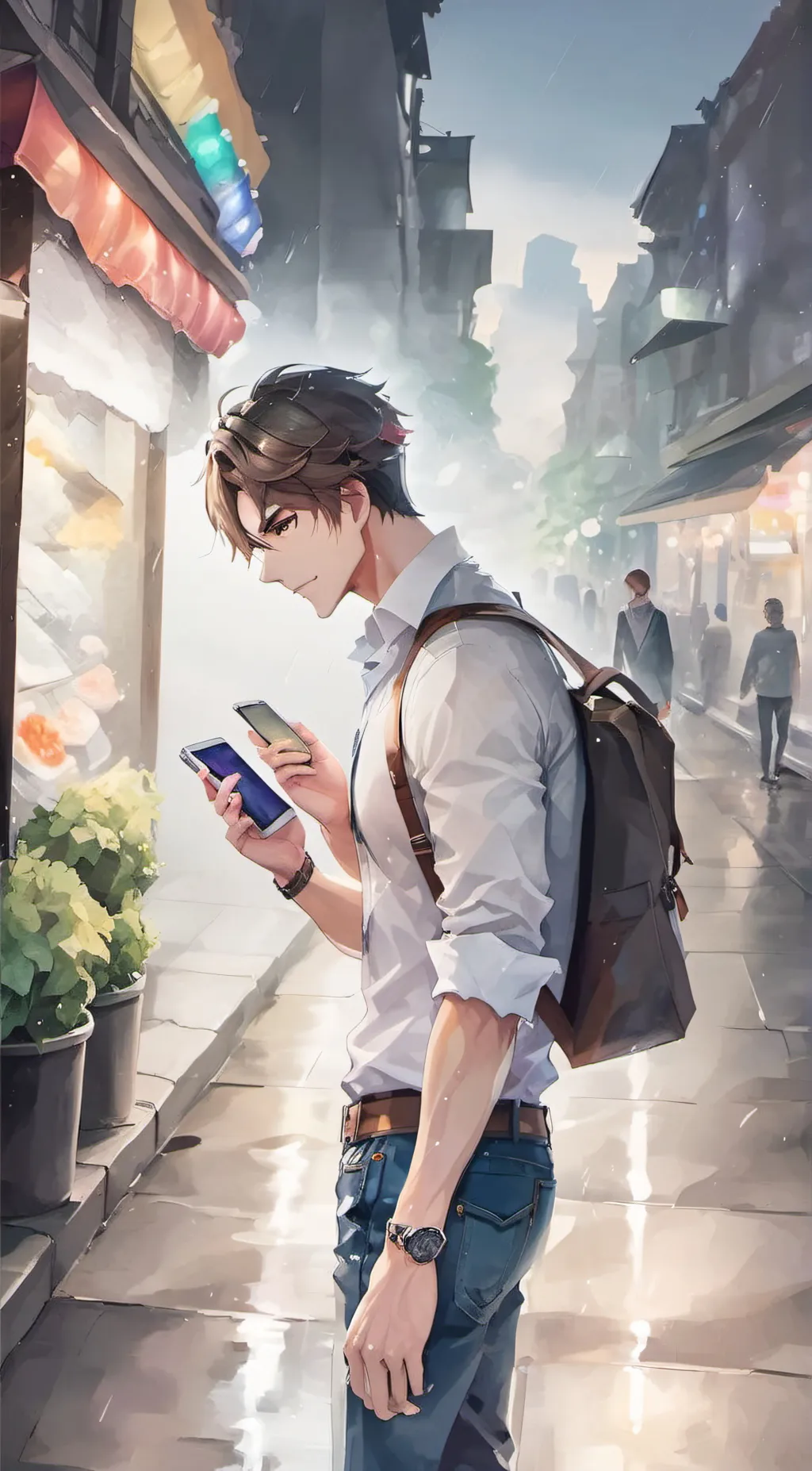 ai character: Jacob background