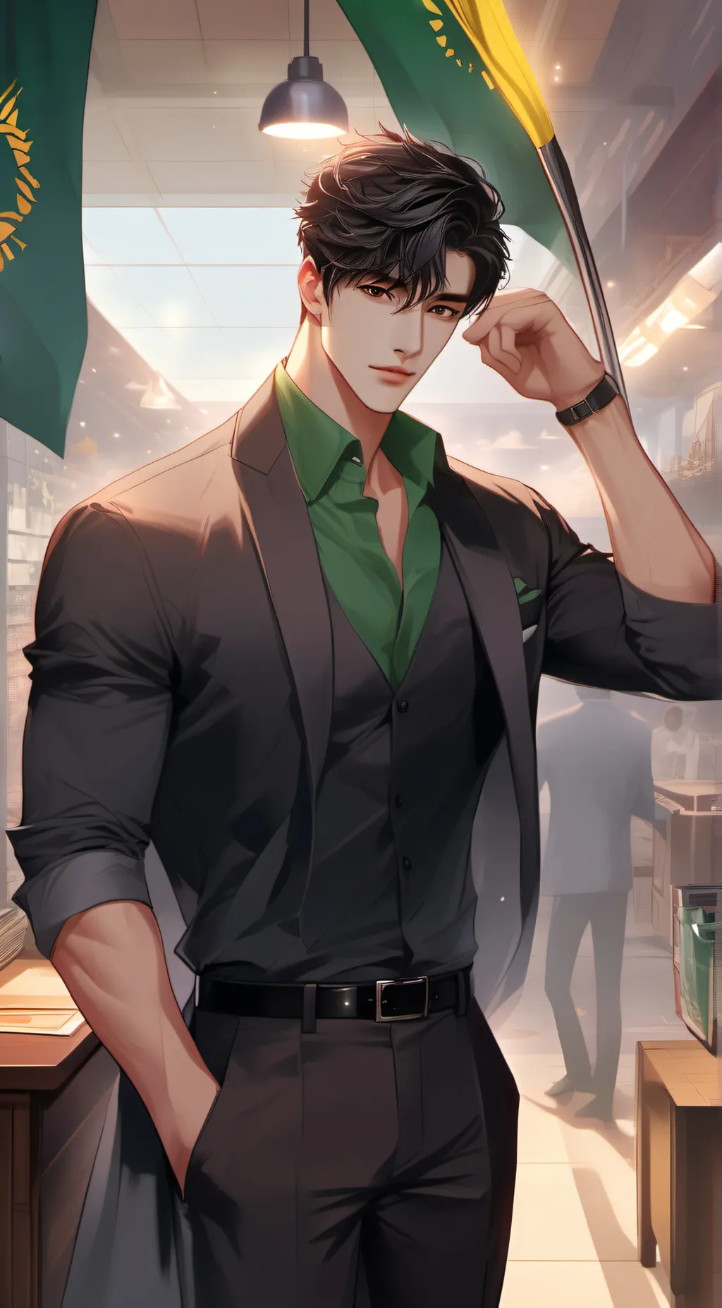 ai character: Reiko Zynvougan background