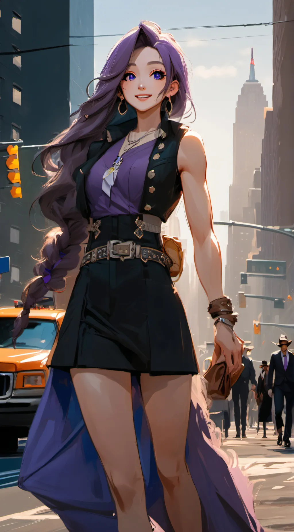 ai character: Elara background