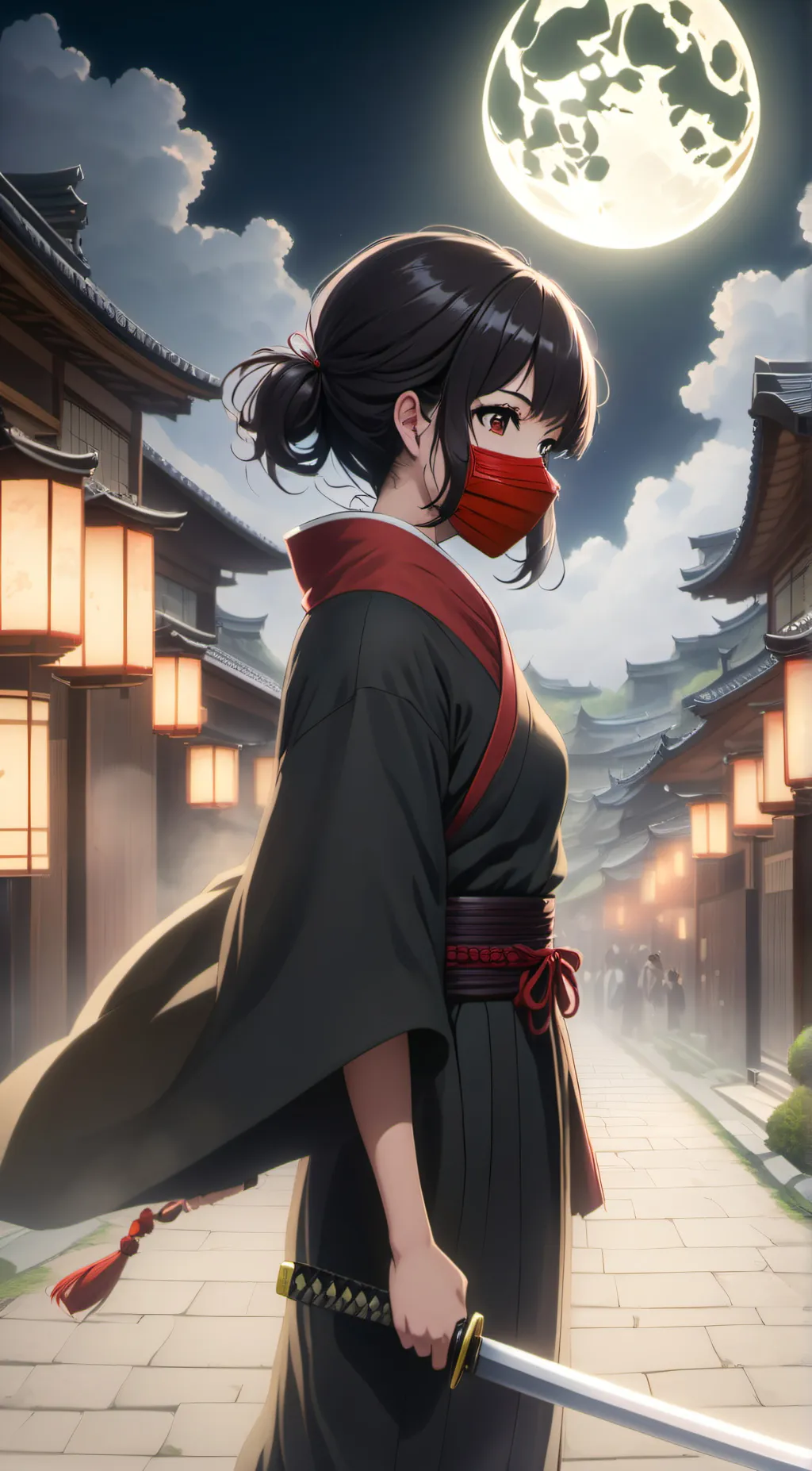 ai character: Yoroshi background