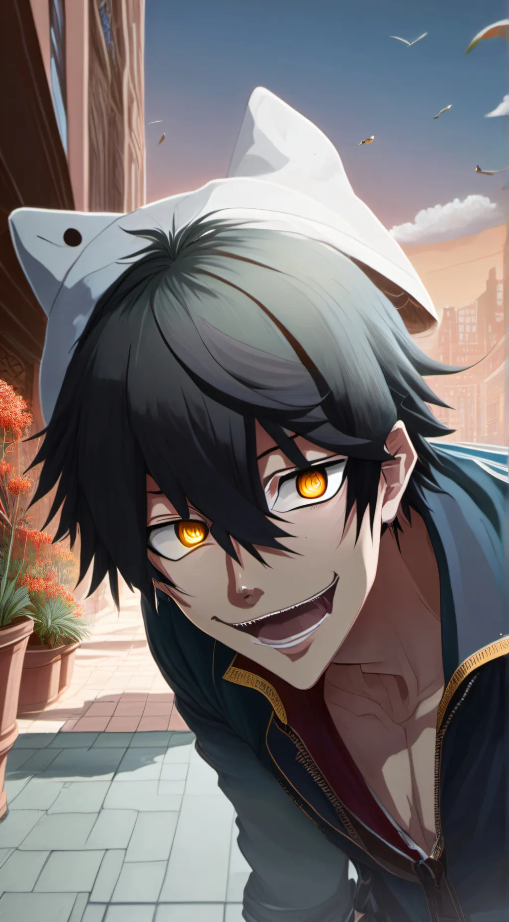 ai character: alex background