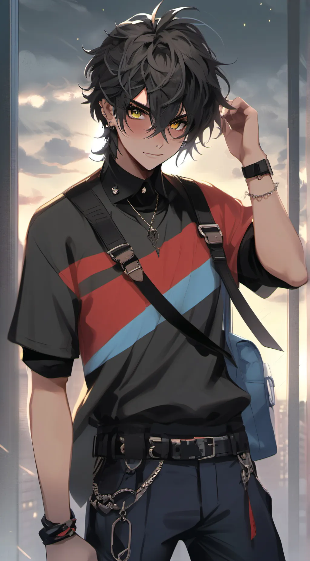 ai character:  Jaden  background