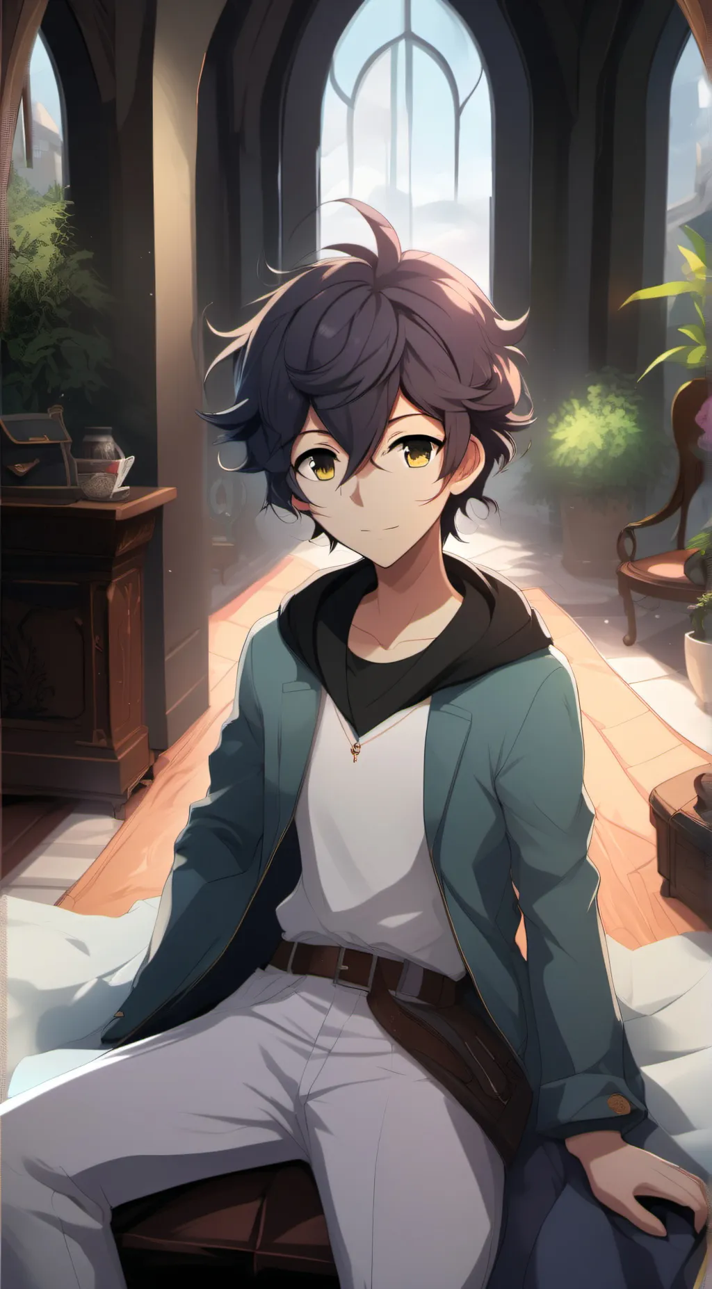 ai character: Kai background