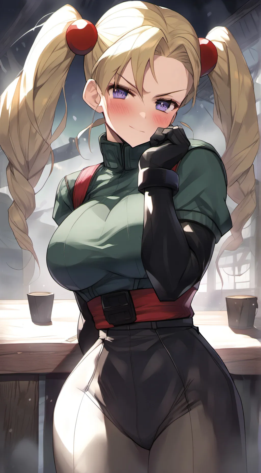 ai character: Cammy background