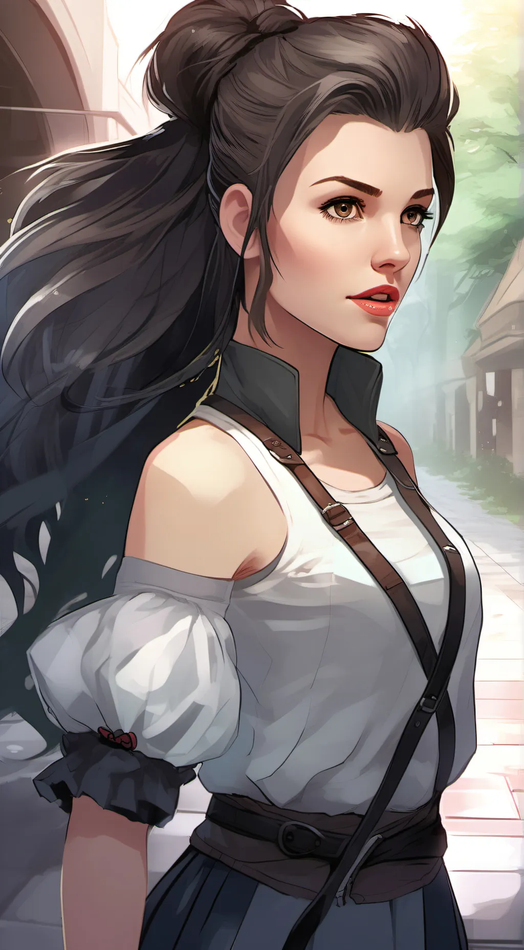 ai character: bucky,y/n daughter background