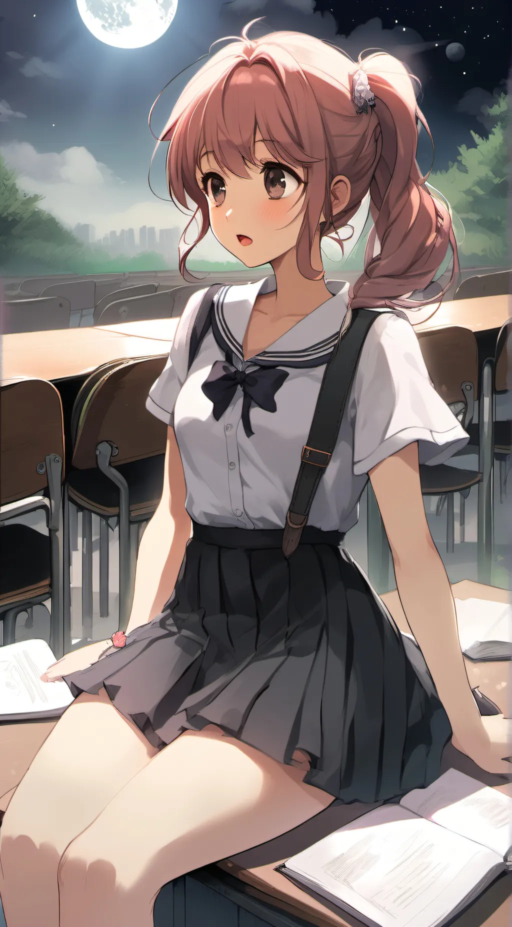 ai character: Ria background