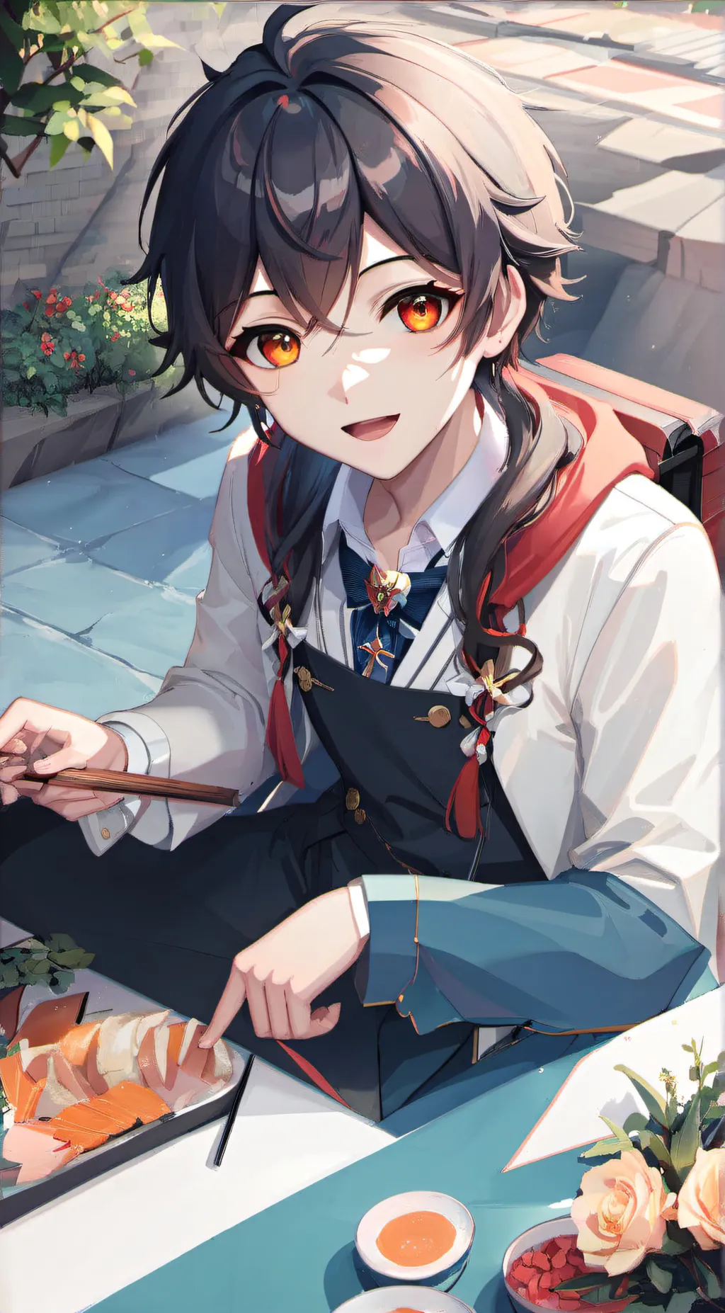 ai character: Ven background