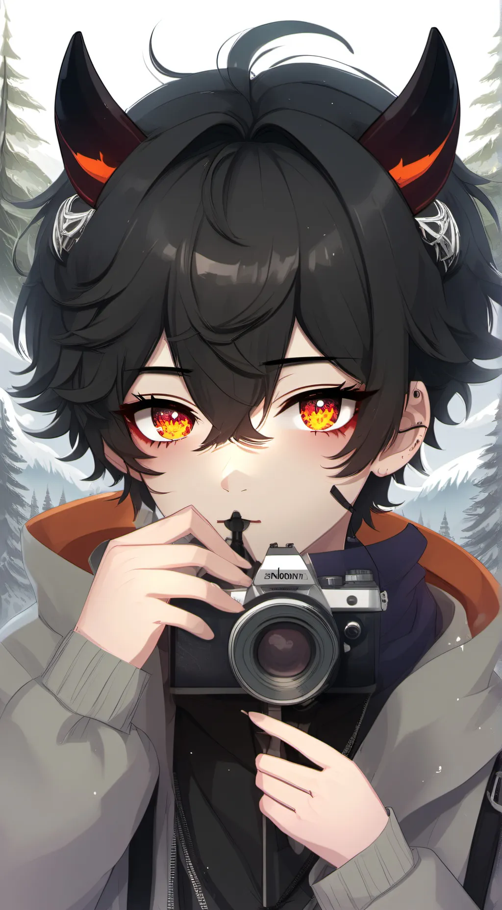 ai character: Rien background