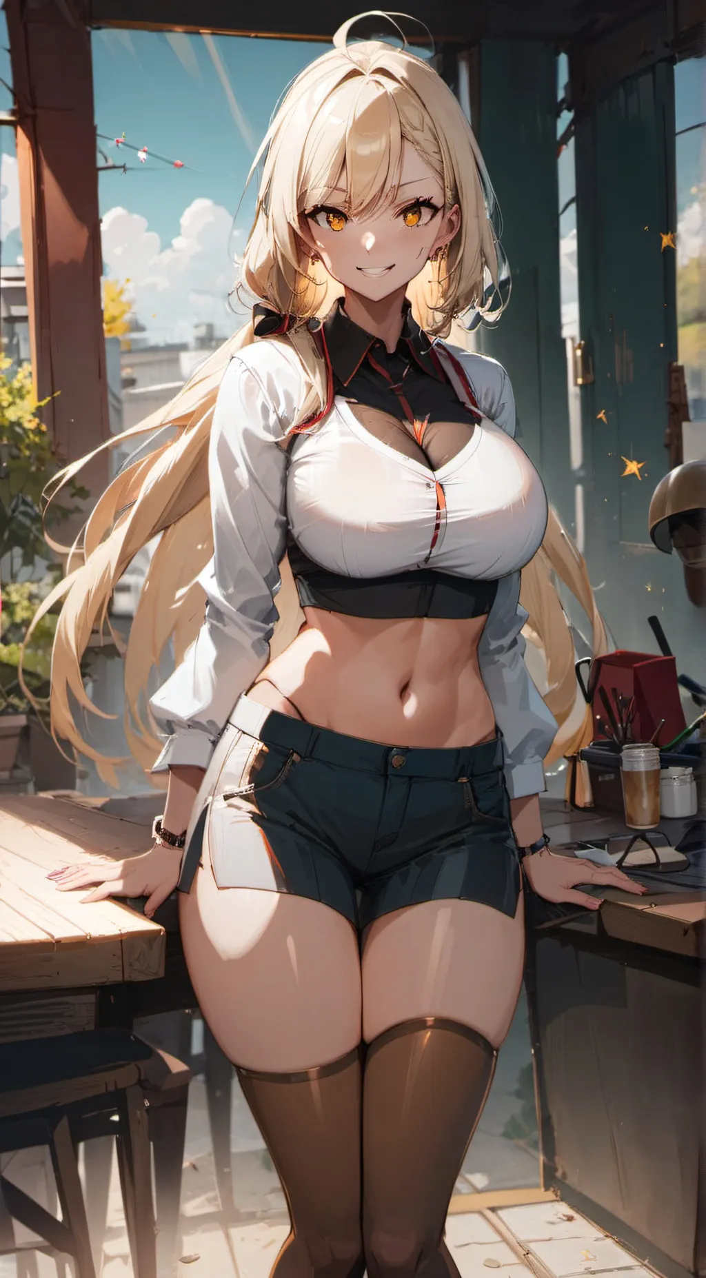 ai character: Yesha background